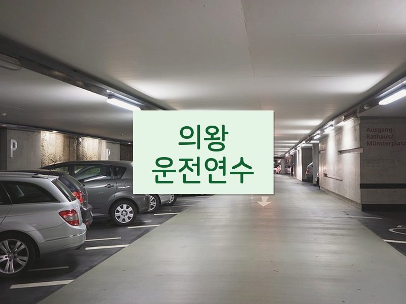 의왕운전연수 후기