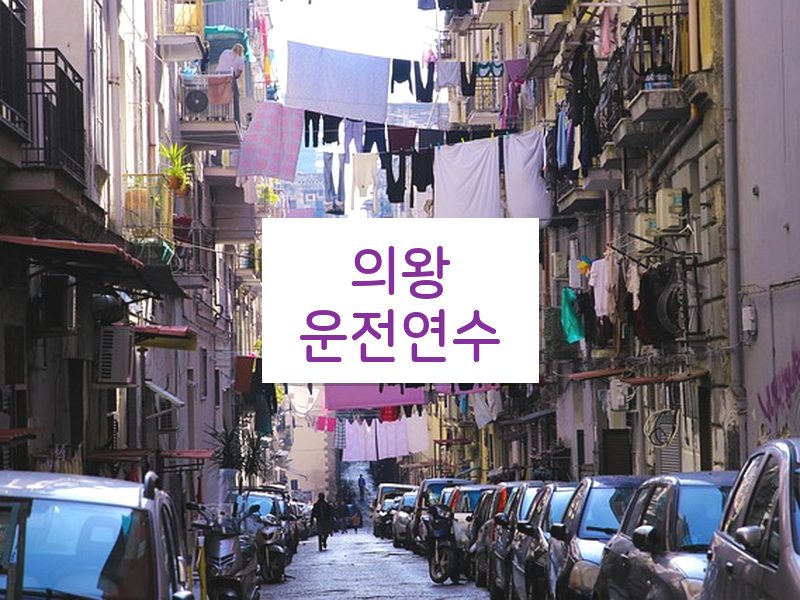 의왕운전연수 후기