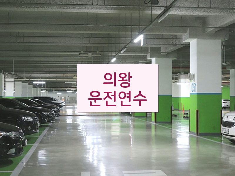 의왕운전연수 후기