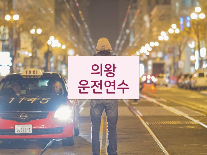 의왕운전연수 후기