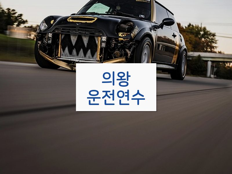 의왕운전연수 후기