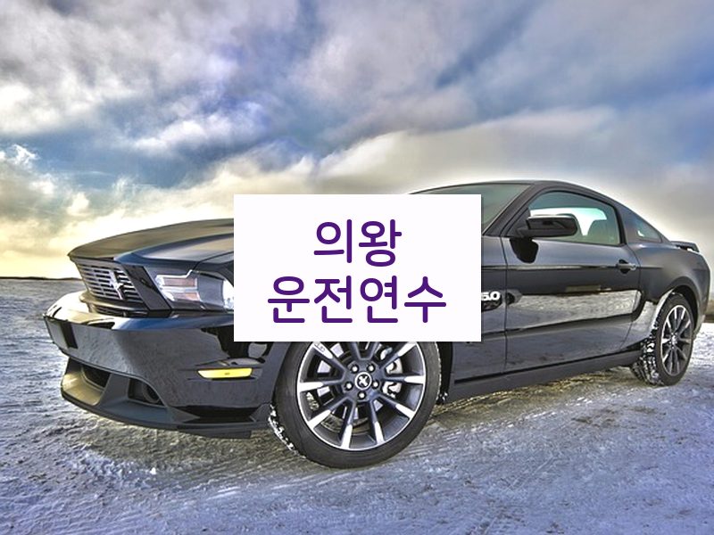 의왕운전연수 후기