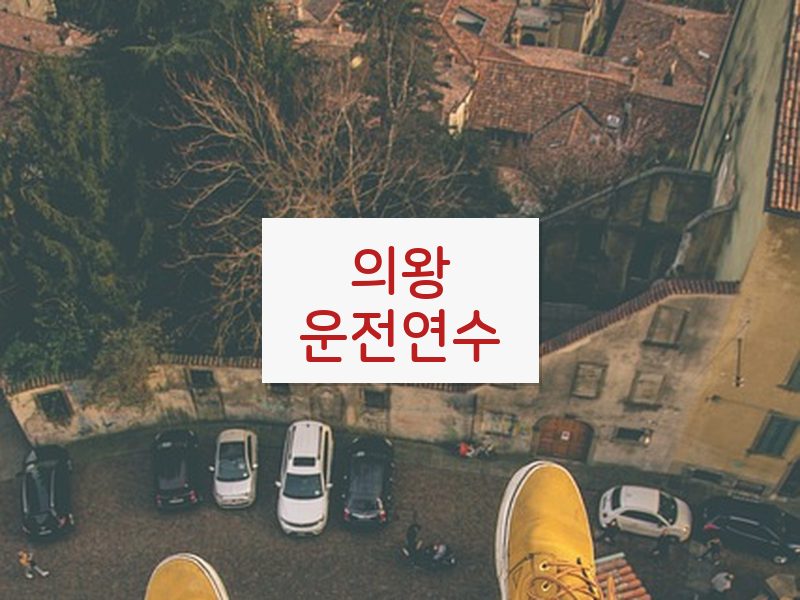 의왕운전연수 후기
