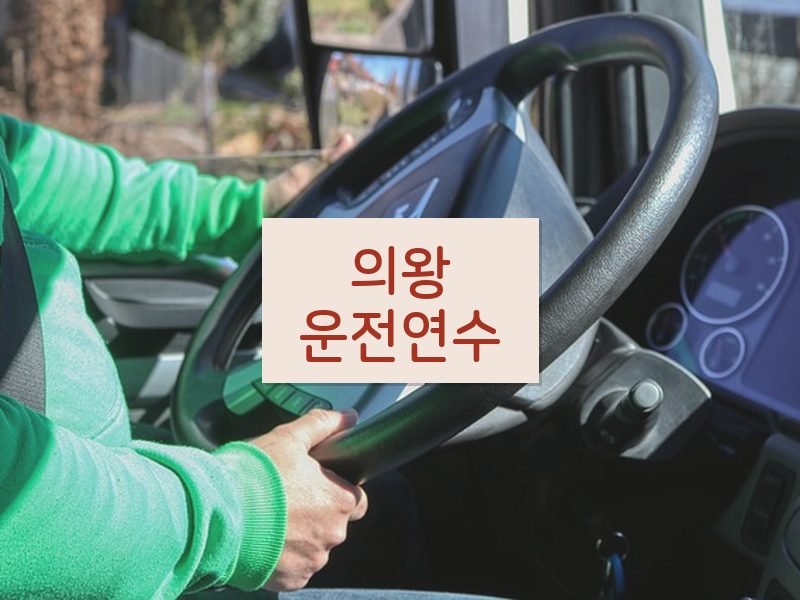 의왕운전연수 후기
