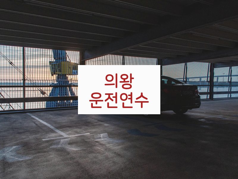의왕운전연수 후기