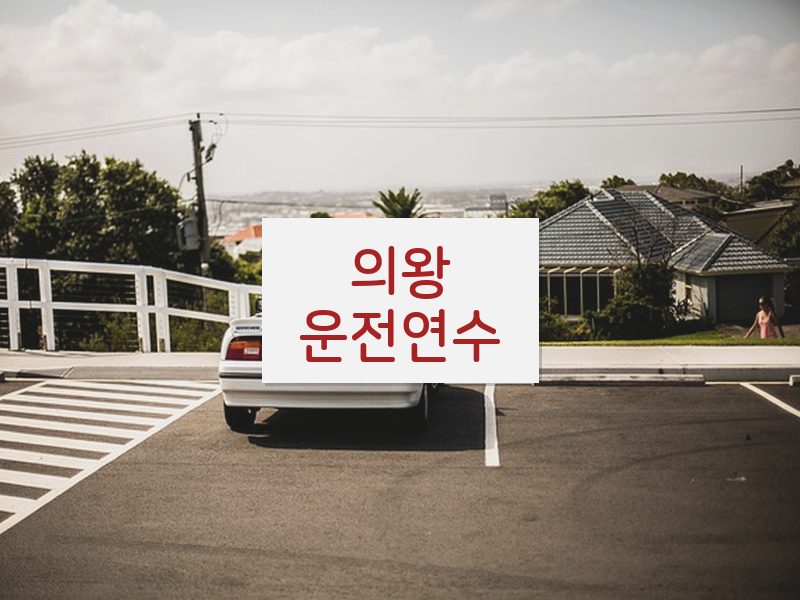 의왕운전연수 후기