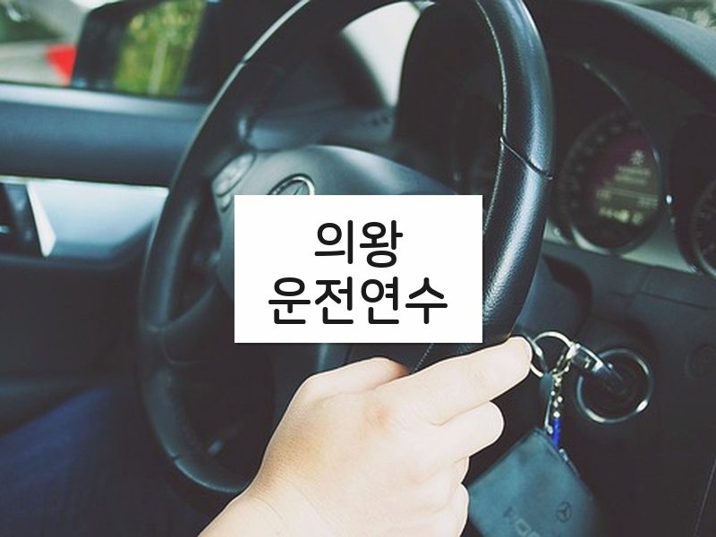 의왕운전연수 후기