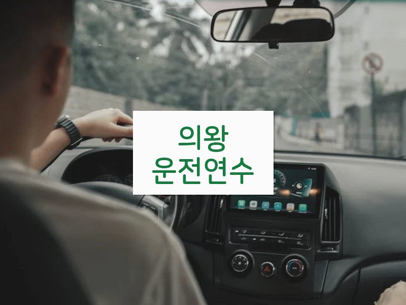 의왕운전연수 후기