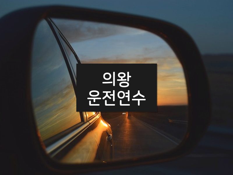 의왕운전연수 후기