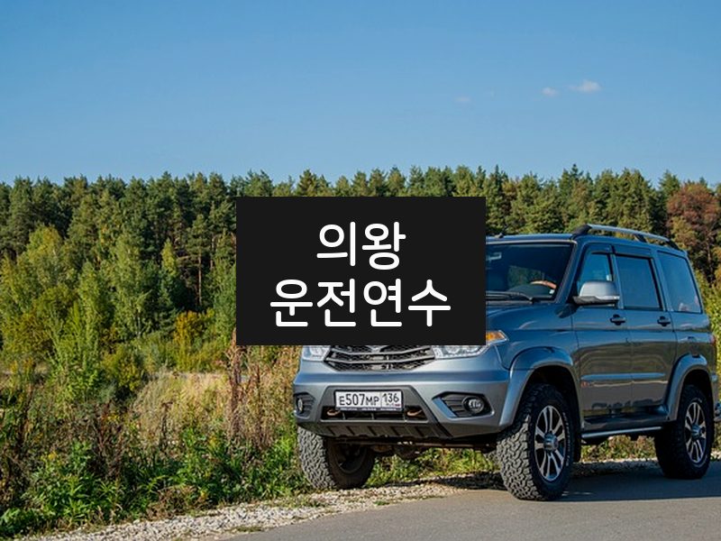 의왕운전연수 후기