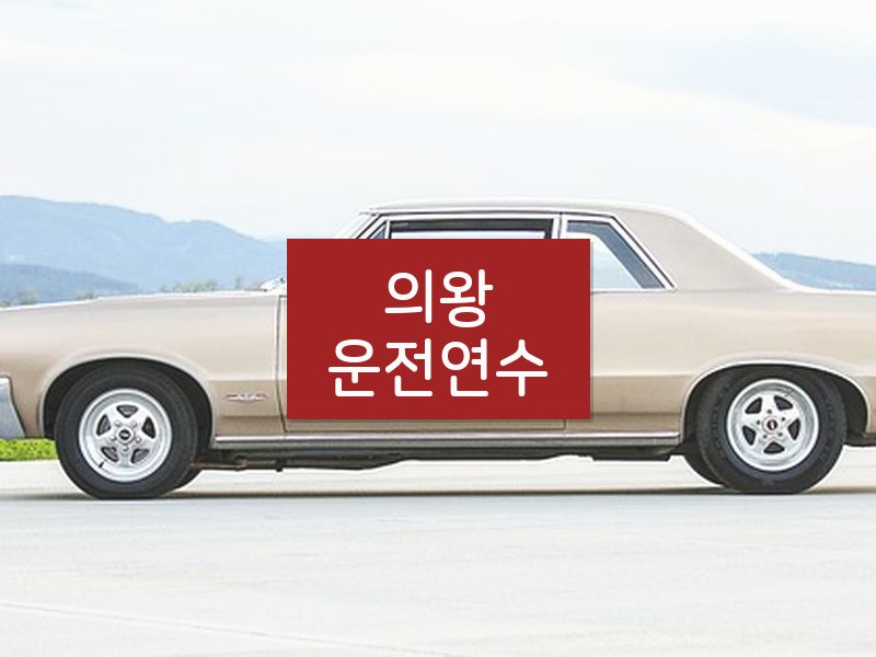 의왕운전연수 후기