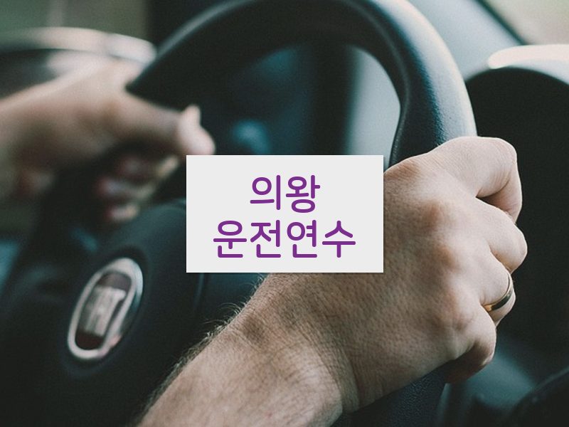 의왕운전연수 후기