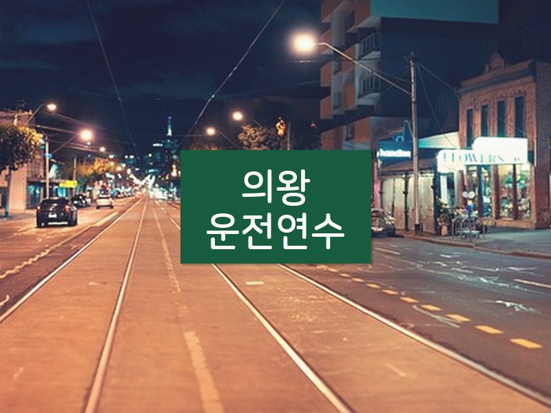 의왕운전연수 후기