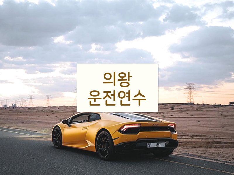 의왕운전연수 후기