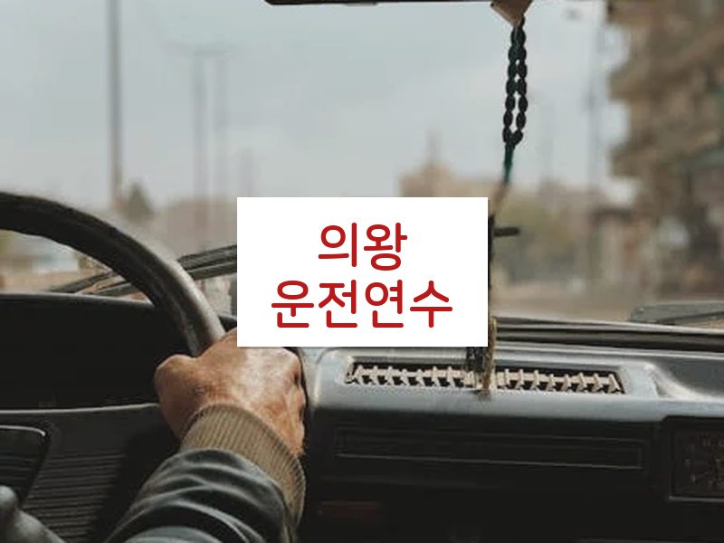의왕운전연수 후기