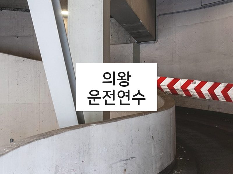 의왕운전연수 후기
