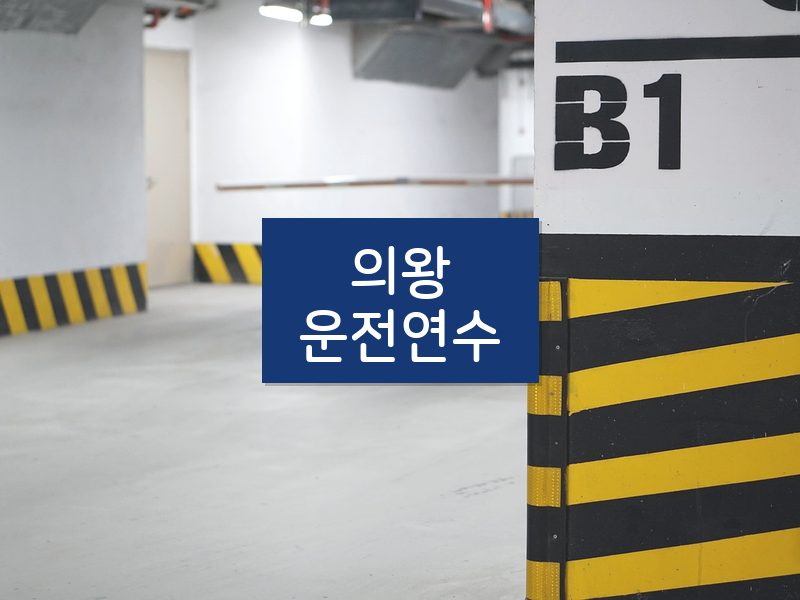 의왕운전연수 후기