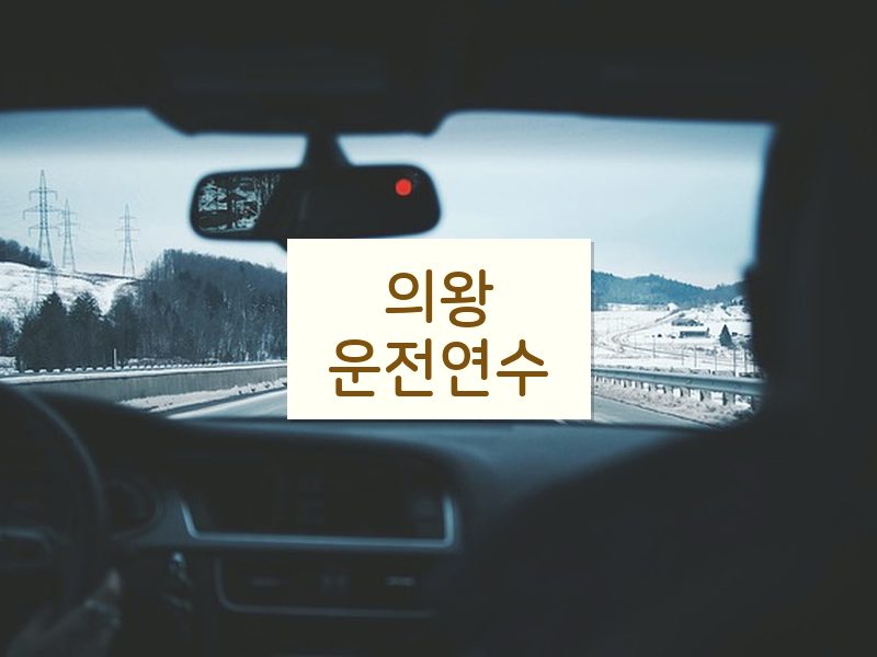 의왕운전연수 후기