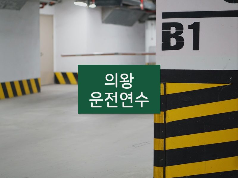 의왕운전연수 후기