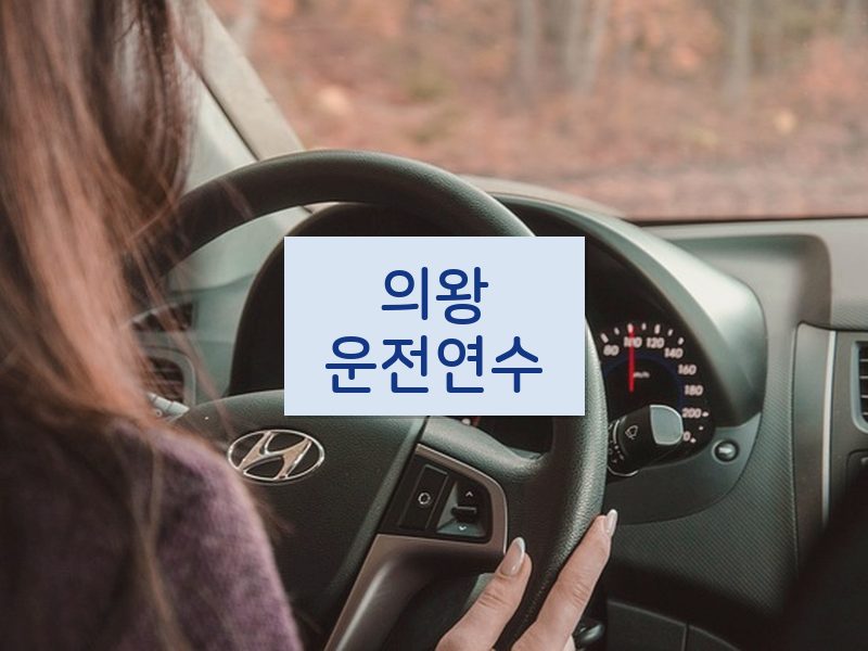의왕운전연수 후기