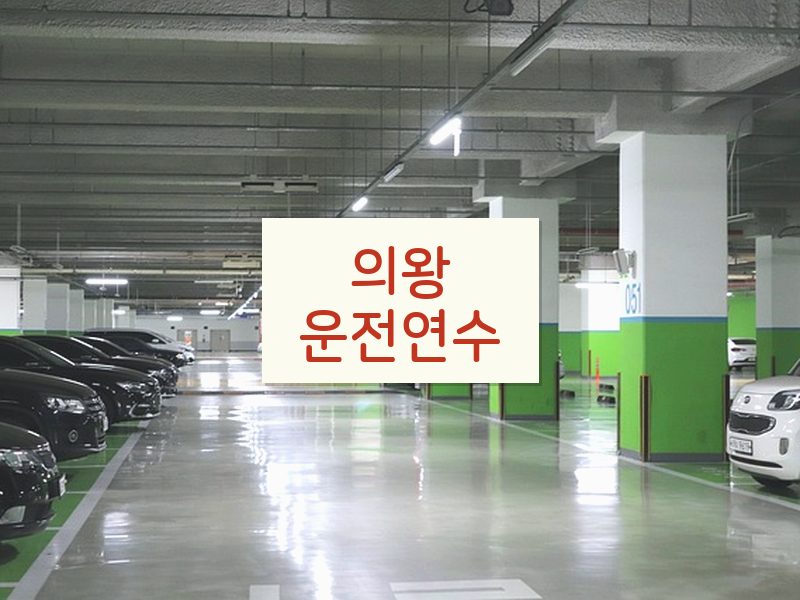 의왕운전연수 후기