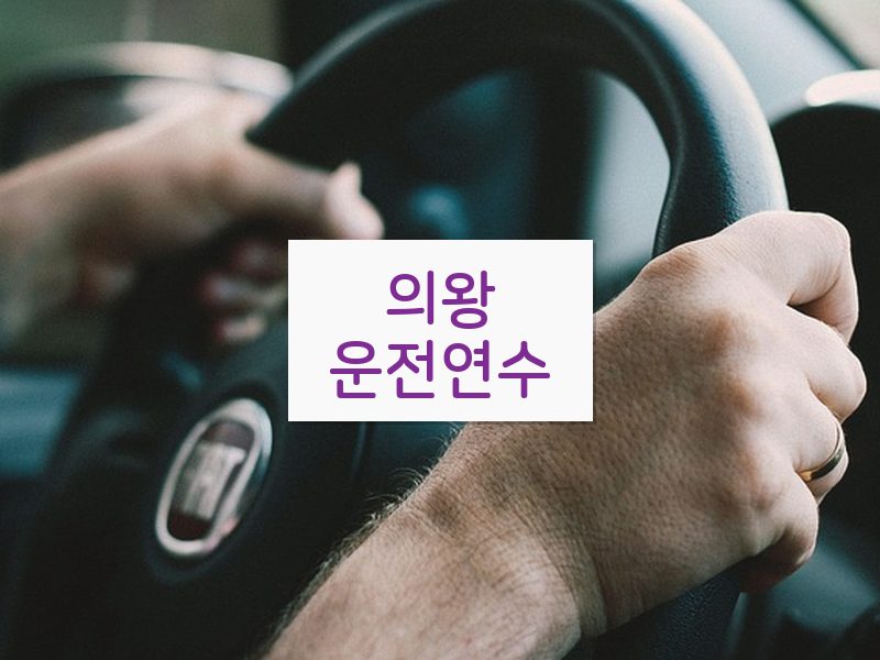 의왕운전연수 후기