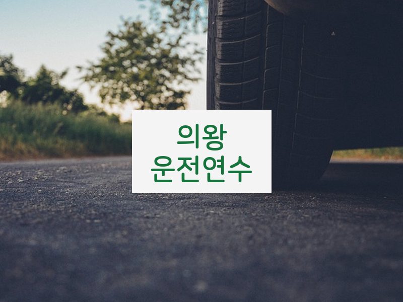 의왕운전연수 후기