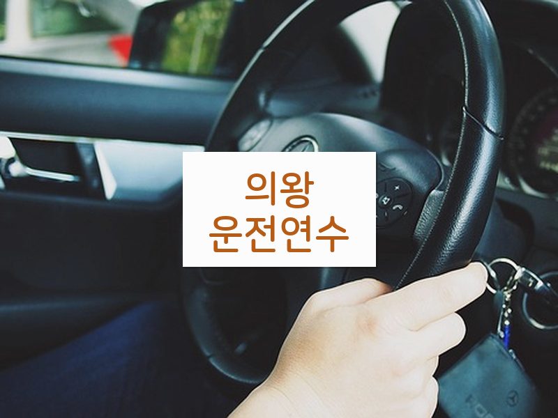 의왕운전연수 후기