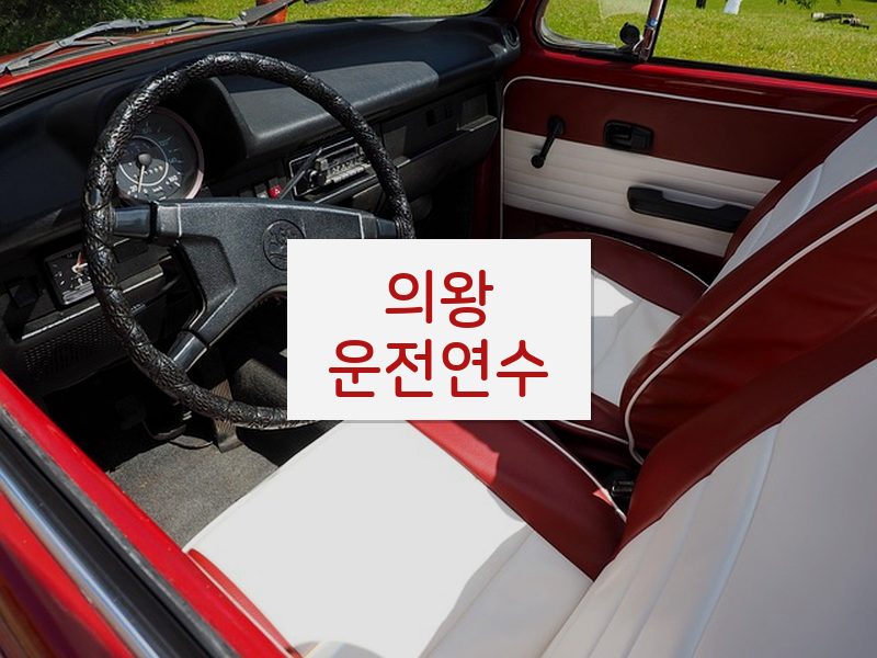 의왕운전연수 후기