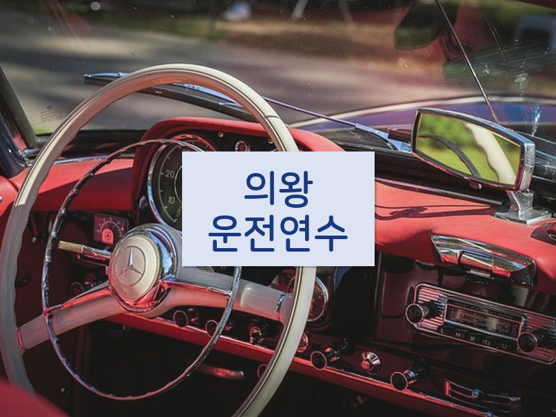 의왕운전연수 후기