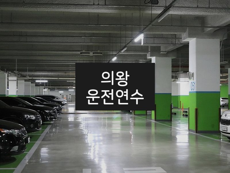 의왕운전연수 후기