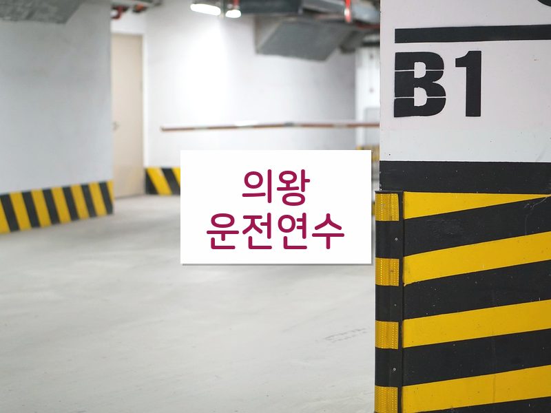 의왕운전연수 후기