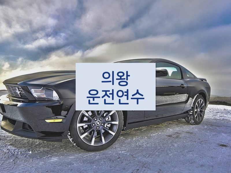 의왕운전연수 후기