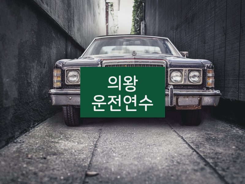 의왕운전연수 후기