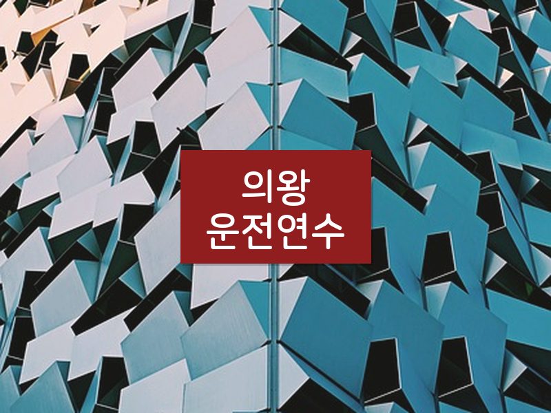 의왕운전연수 후기