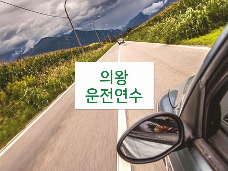 의왕운전연수 후기