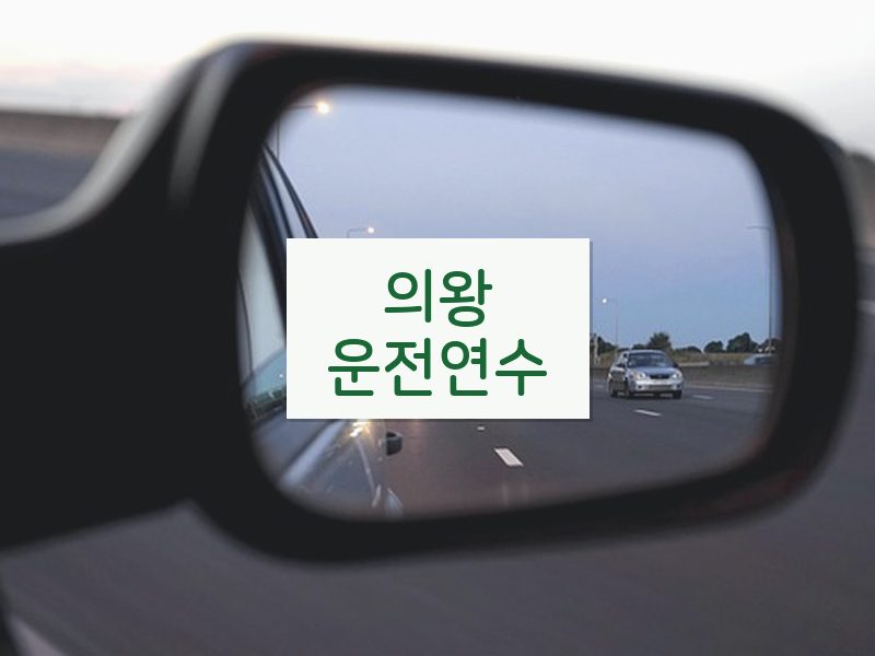 의왕운전연수 후기