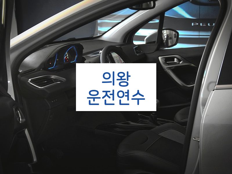 의왕운전연수 후기