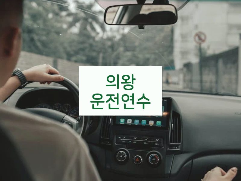 의왕운전연수 후기