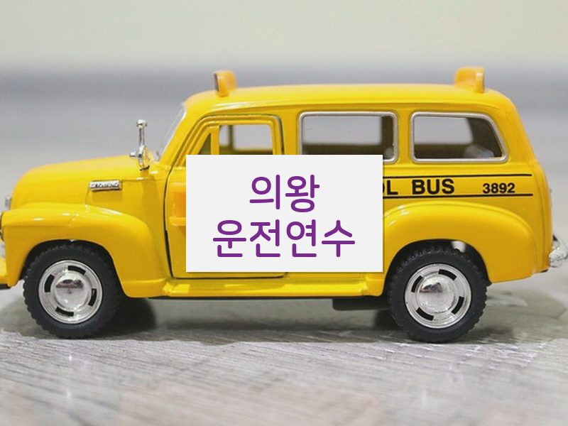 의왕운전연수 후기