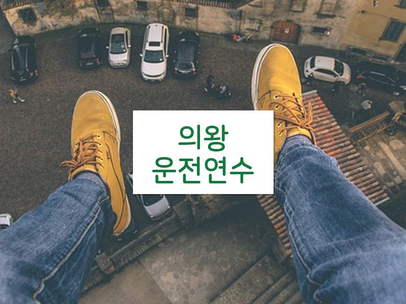 의왕운전연수 후기