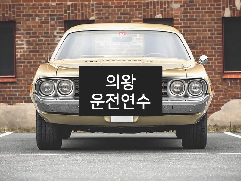 의왕운전연수 후기