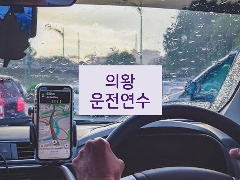 의왕운전연수 후기