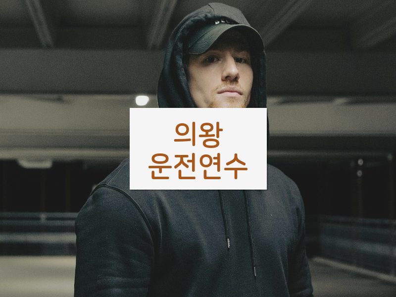 의왕운전연수 후기