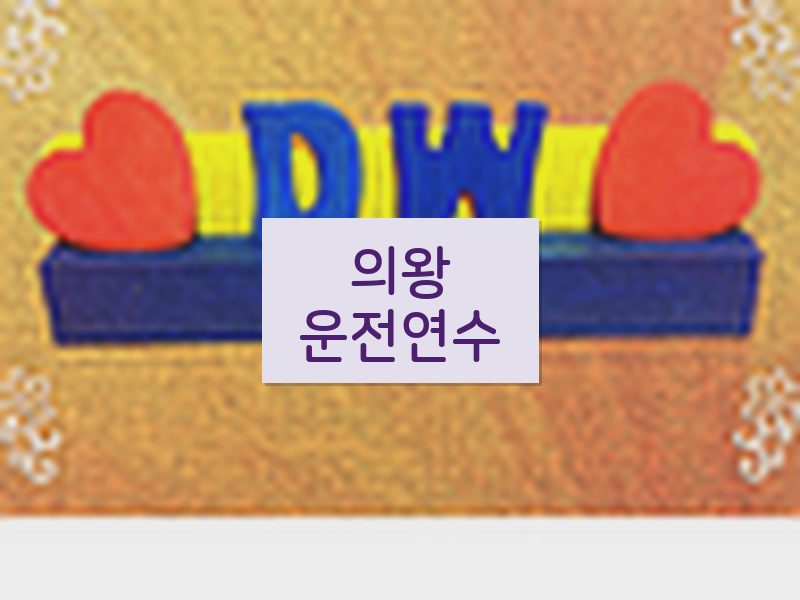 의왕운전연수 후기