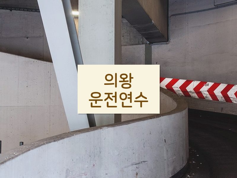 의왕운전연수 후기