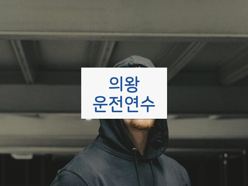 의왕운전연수 후기
