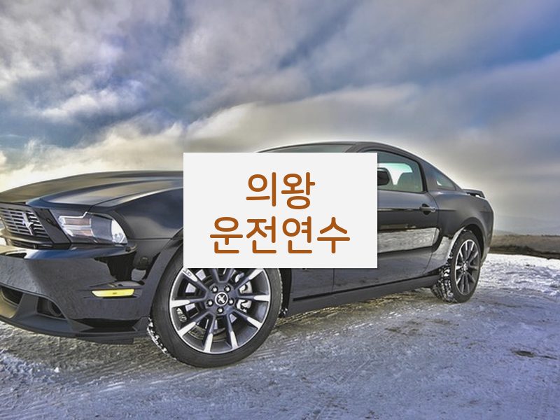 의왕운전연수 후기