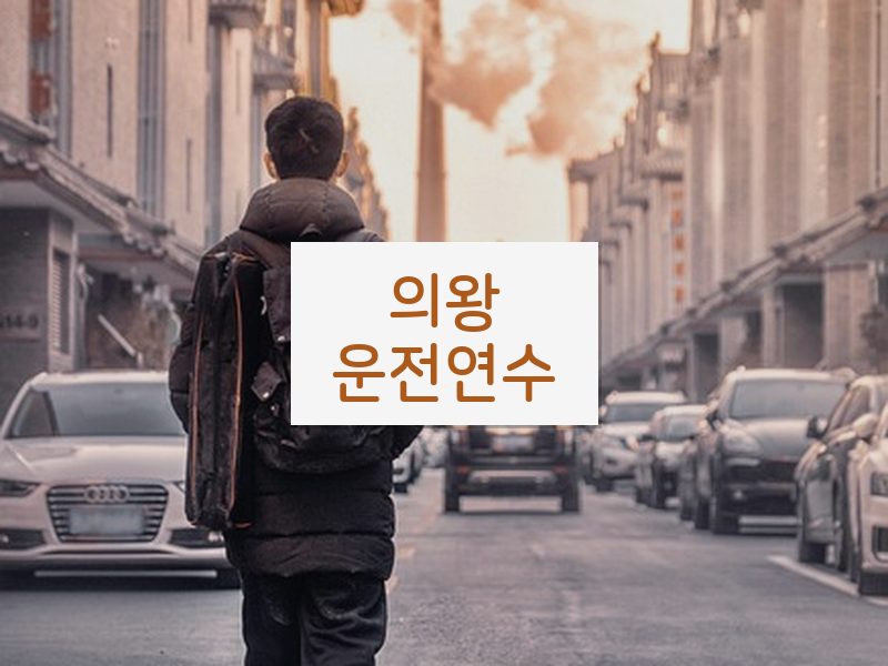 의왕운전연수 후기