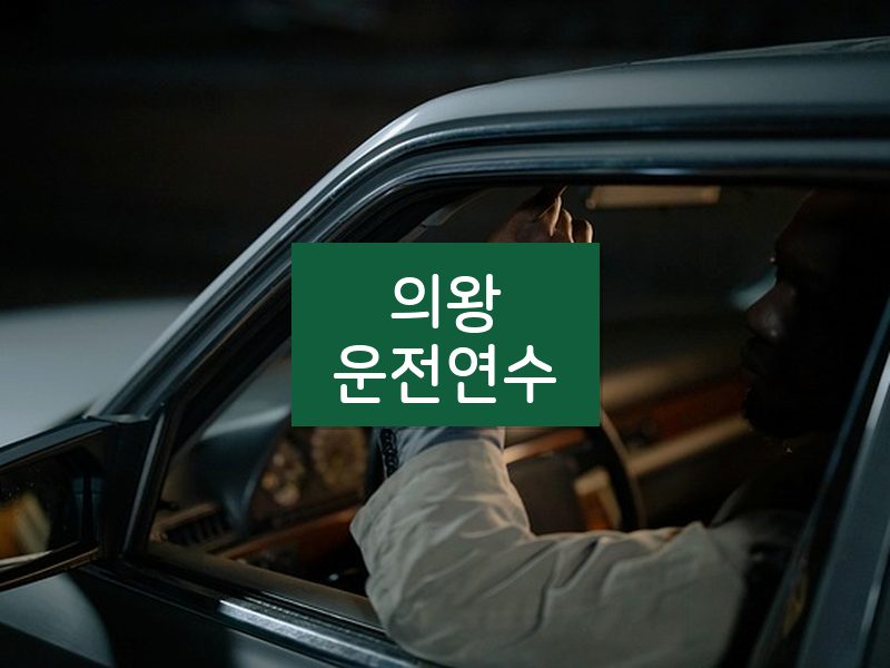 의왕운전연수 후기
